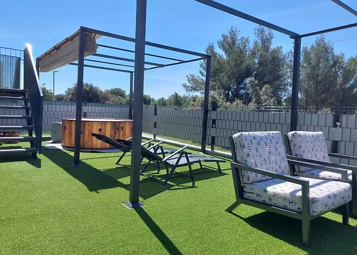 公寓 My Adriatic With Private Garden And Garage *